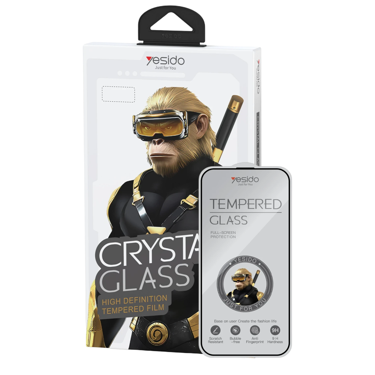 Yesido Apple iPhone 12 Pro Max TG26 Ultra Clear HD Cam Ekran Koruyucu
